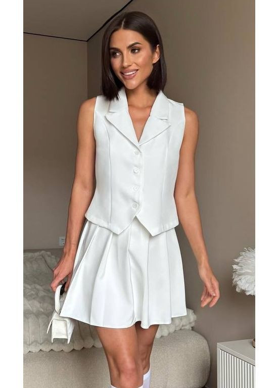 Костюм двійка (жилет+спідничка) No Brand (362618127)