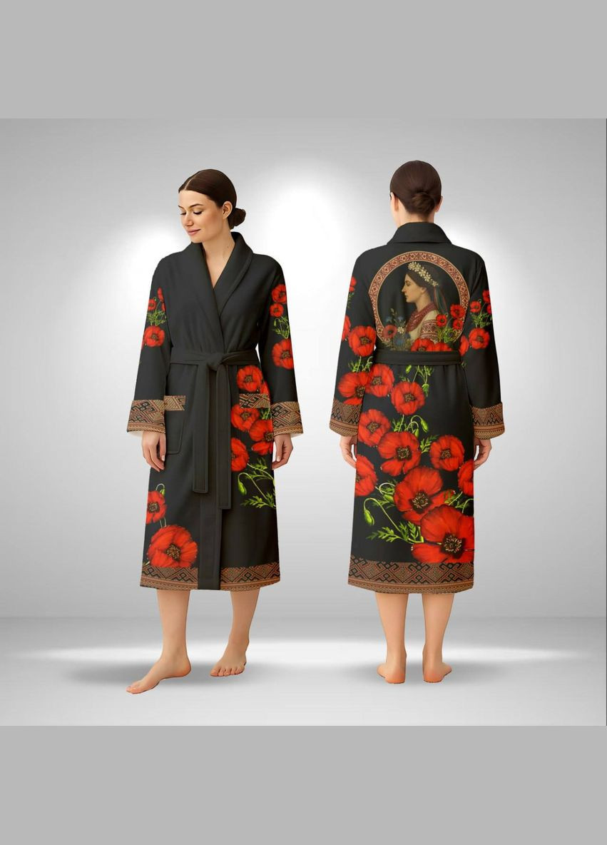 Кимоно женское из плюшевого велюра Red Grace 29502 FlexDress (364752343)