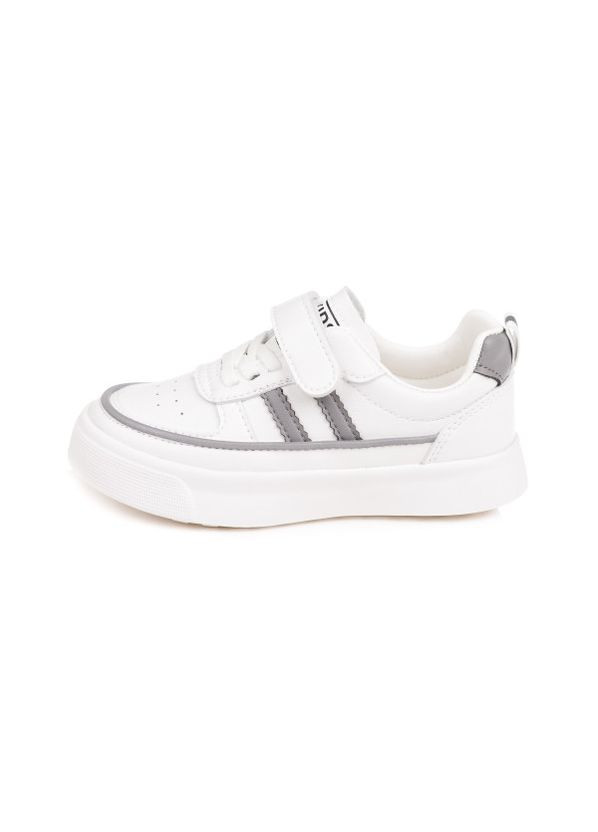 Білі всесезон кросівки Fashion L3520 біло-сірі (25-30)