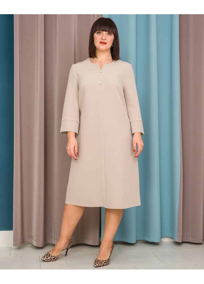 Бежева плаття 145850-1 Alenka Plus
