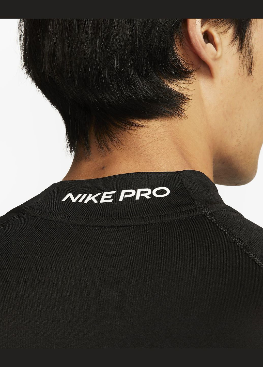 Компрессионная Кофта Pro Men's Dri-FIT Fitness Mock-Neck Long-leeve Top(FB7908-010) S Nike (297524805)