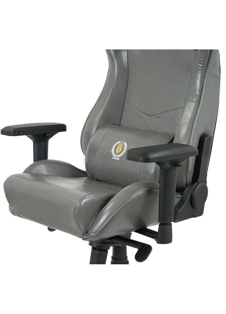 Кресло геймерское Ретчет PL MB Серый (PU grey) Аклас (360546175)