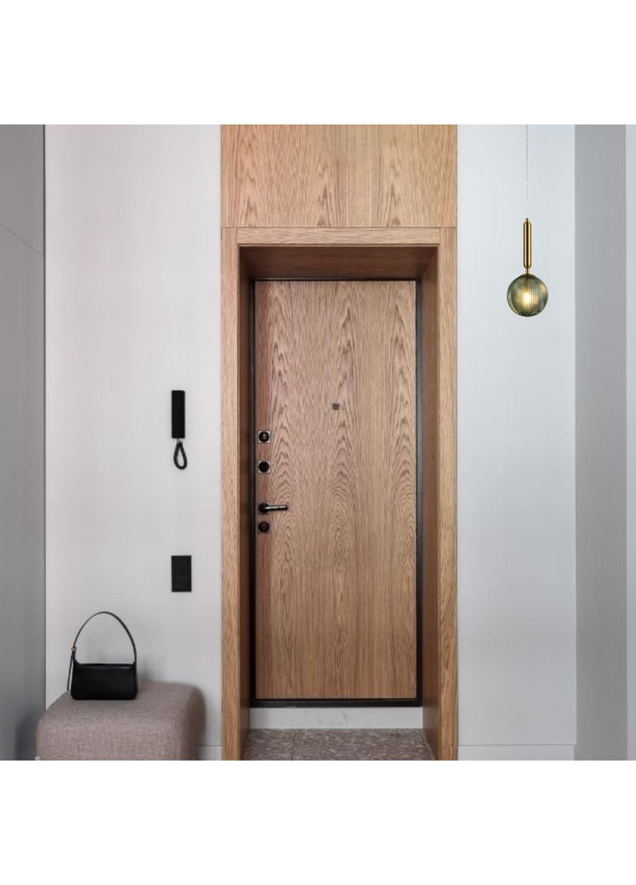 Стеклянный подвес 15см с зеленым плафоном (800-P3002-1) No Brand (370071754)