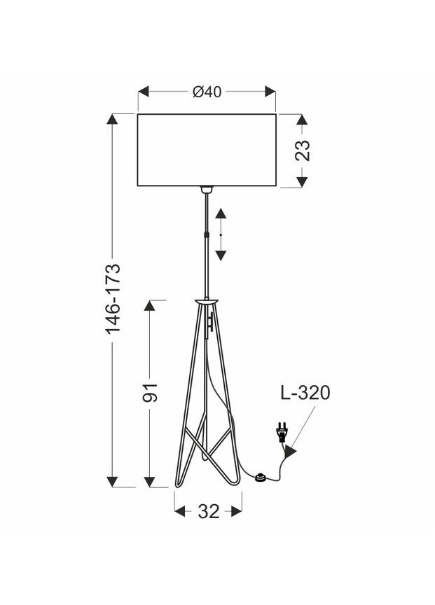 Торшер FLOAT (51-80141) Candellux (361313108)