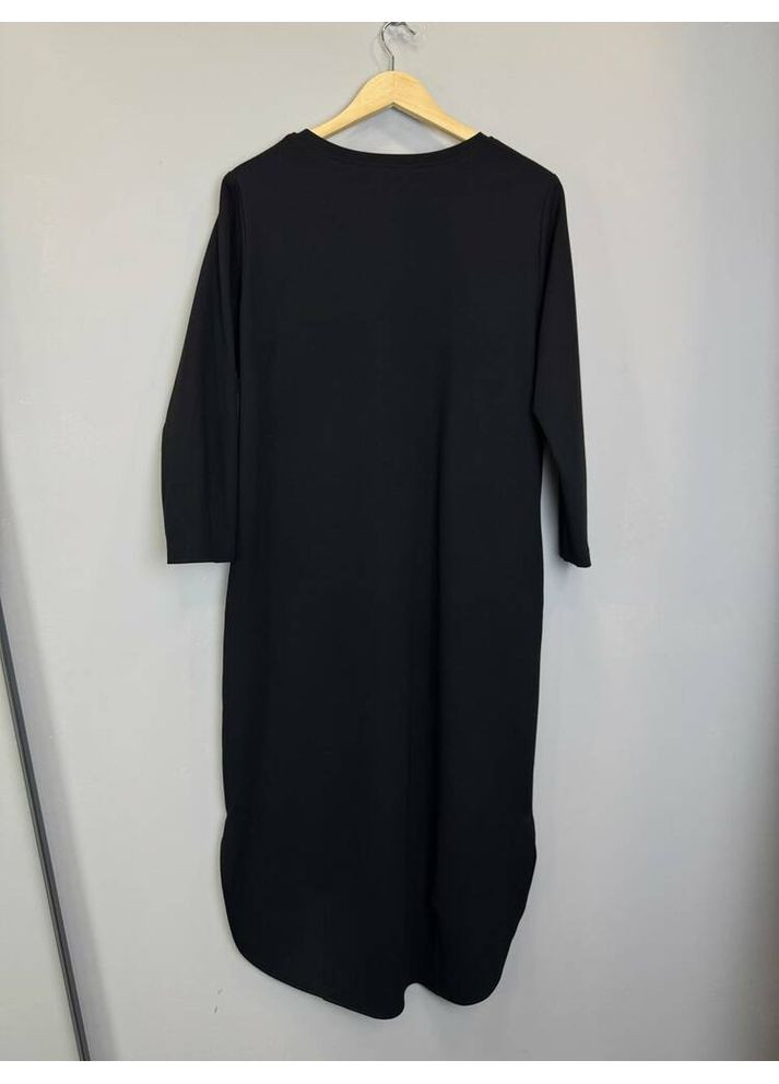 Чорна повсякденний сукня жіноча лондон mksn2327 Style Nika