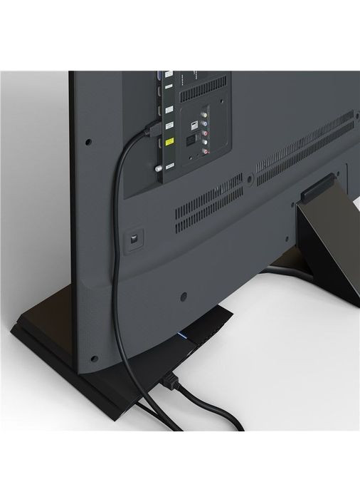 Кабель монітора сигнальний HDMI M/M (тато/тато) 3.0m HS+HEC+ARC 4K@30Hz D=6.0mm Gold Goobay (369646325)