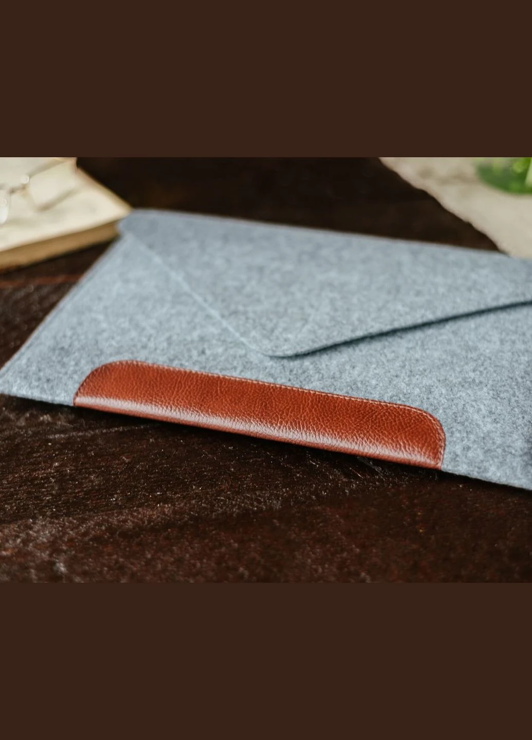 Чехол для ноутбука для MacBook Pro 13 Grey/Brown (GM10-13New) Gmakin (260339324)