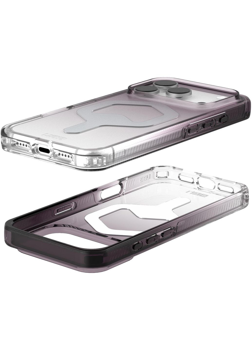 Чехол для iPhone 17 Pro, Plyo MagSafe, Black/Clear Ombre (11452911404G) UAG (372465869)