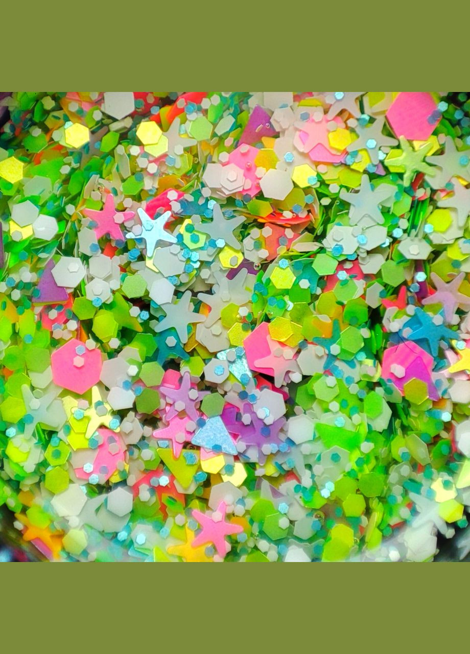 Гель для покрытия и дизайна ногтей Crystal Микс #4 - 5мл Magic Girl (303635678)