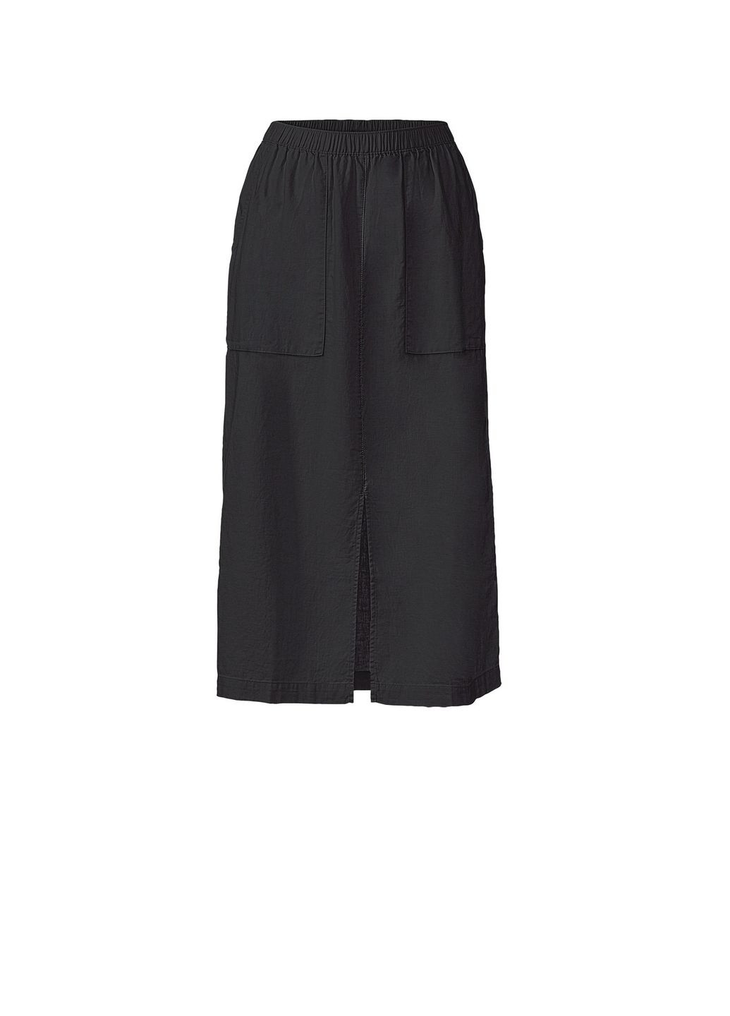 Черная повседневный однотонная юбка Esmara