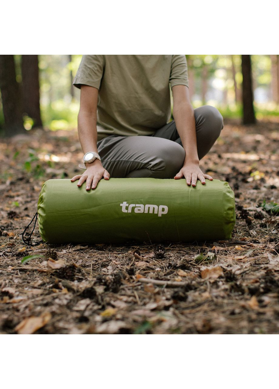 Килимок самонадувний COMFORT olive 190x60x3 UTRI-015 Tramp (366221464)