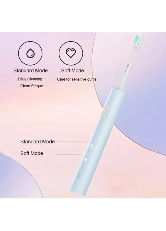 Електрична зубна щітка T200C MES606 Pink [165186] MiJia (399256998)