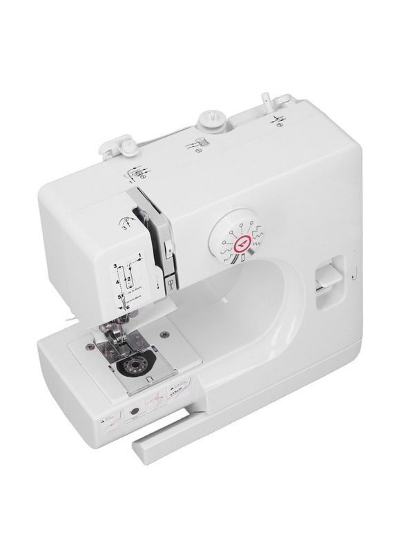 Портативна швейна машинка з подвійним просуванням електрична машинка для шиття з 12 типами рядків з підсвічуванням (SM296) No Brand (361161974)