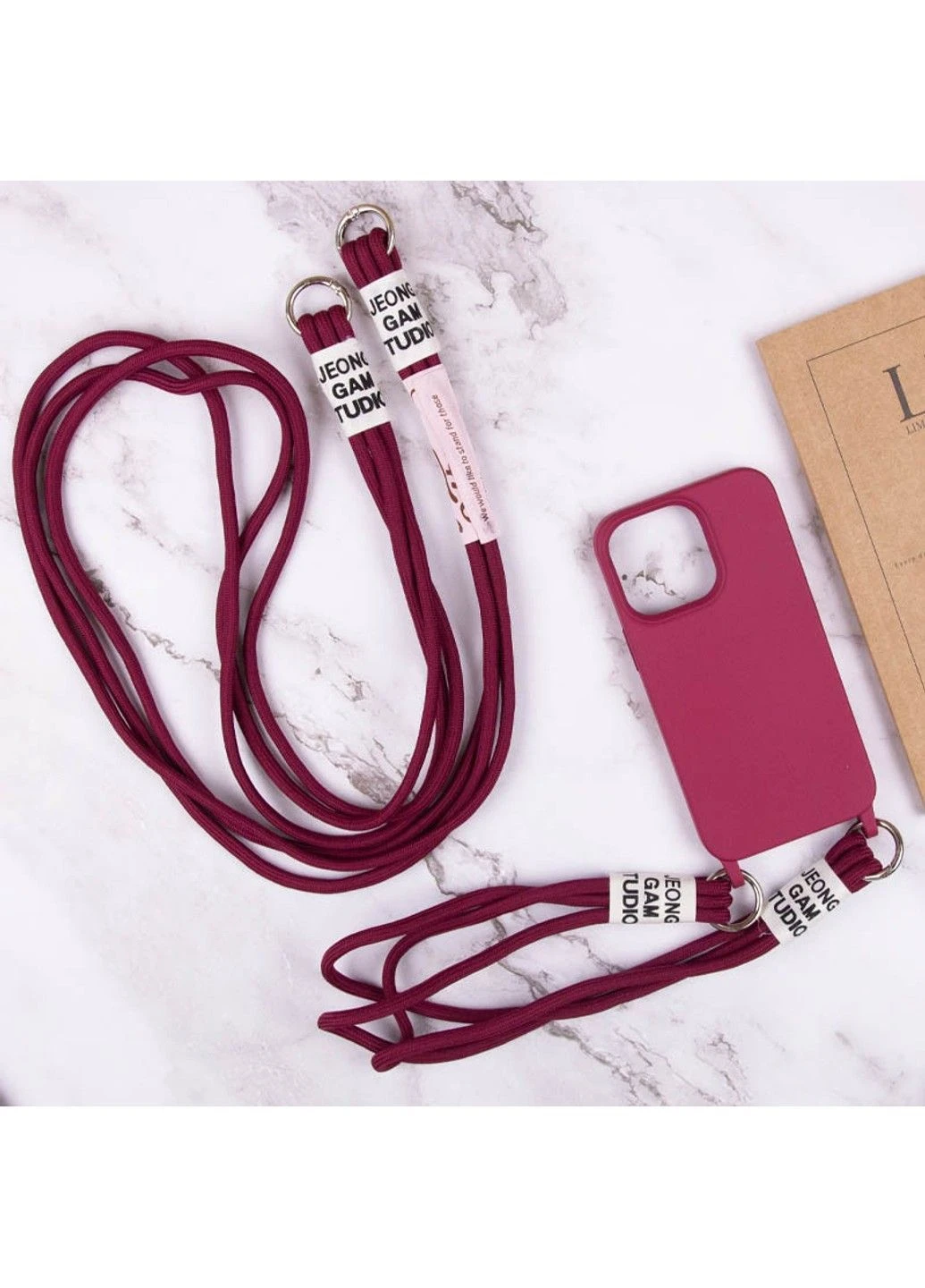 Чохол TPU two straps California для Apple iPhone 13 (6.1") Epik (390131309)