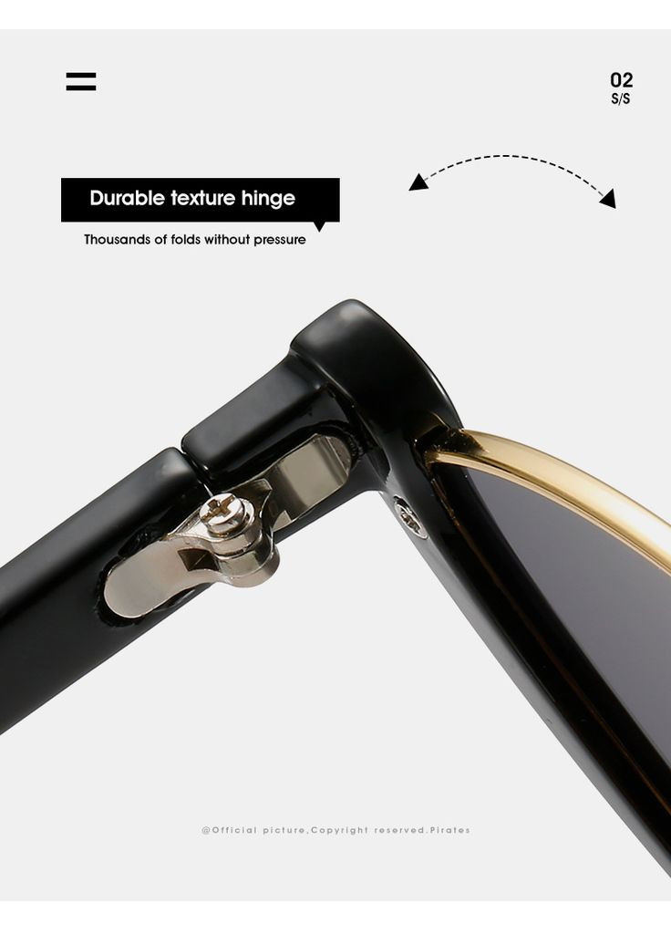 Жіночі окуляри сонцезахисні стильні чорний колір котяче око LIGHT (315889599)