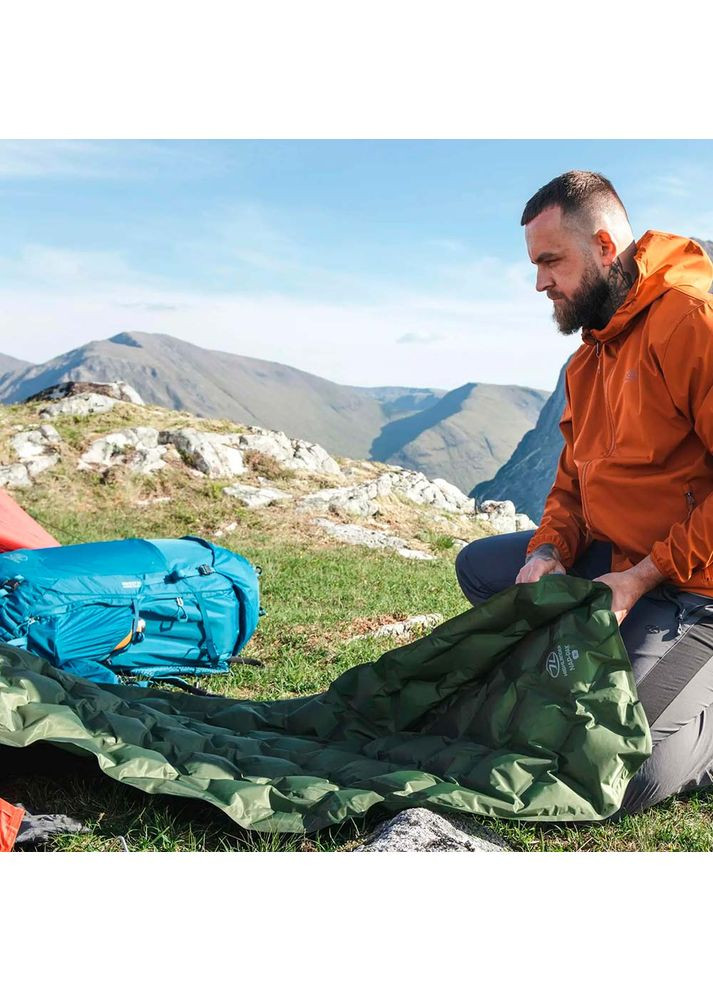 Килимок Nap-Pak Inflatable Sleeping Mat XL 5 cm Olive (AIR073-OG) Highlander (325260448)