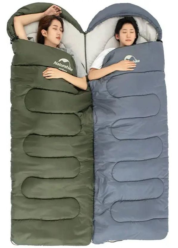 Спальный мешок Y150L NH21MSD08 Right Dark Green Naturehike (322055595)