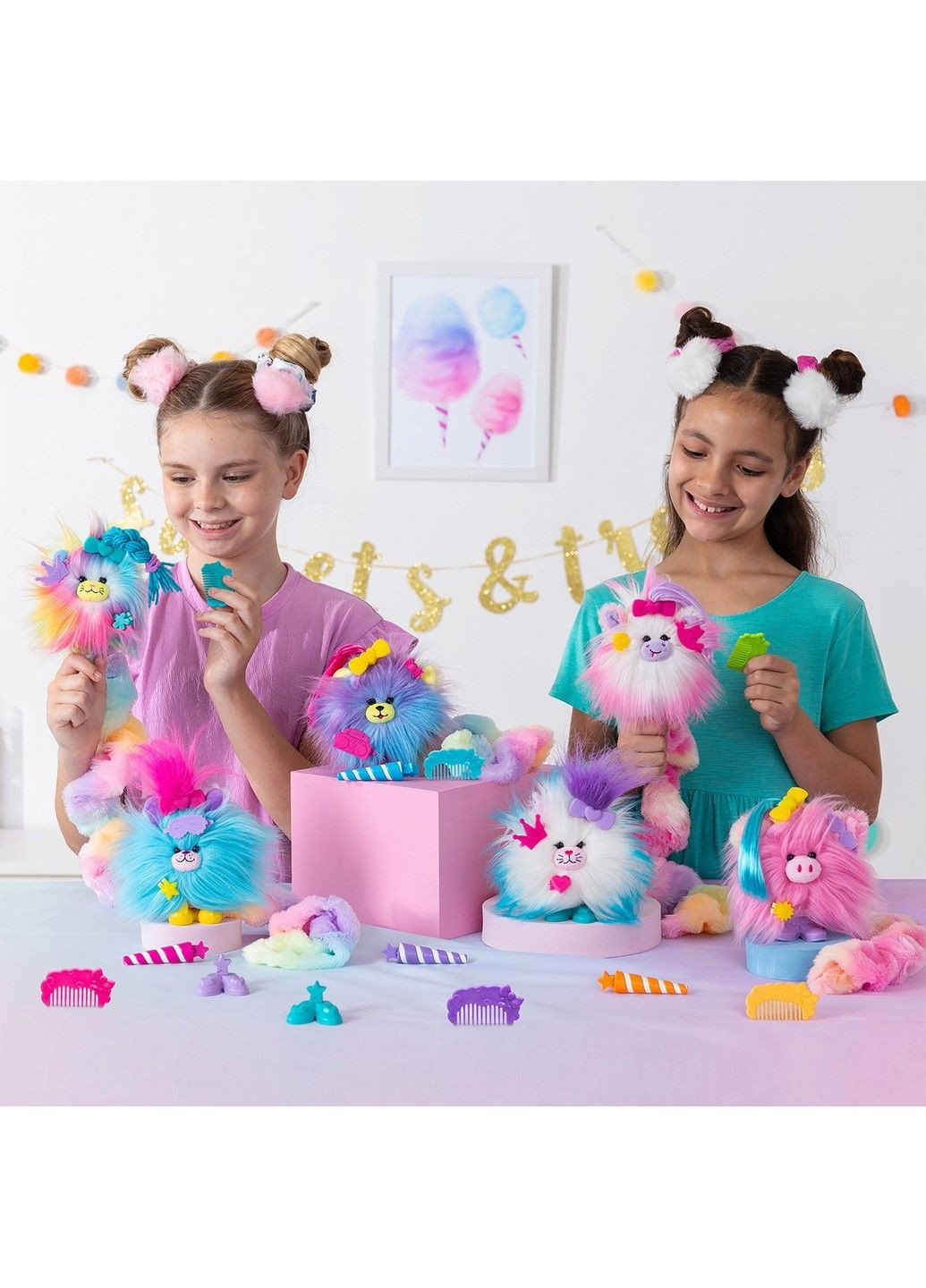 Мягкая игрушка-сюрприз - Пушистый любимец Cotton Candykins (335054592)