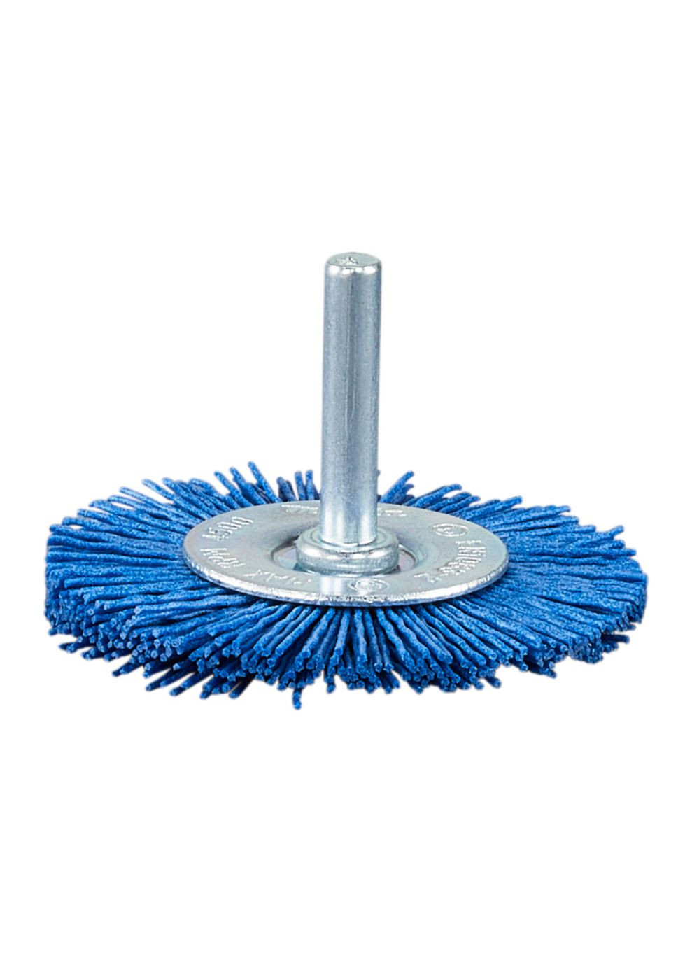 Торцева нейлонова щітка D-45630 (63 мм, 6 мм, К240) конічна для кінцевої обробки (30699) Makita (295038795)