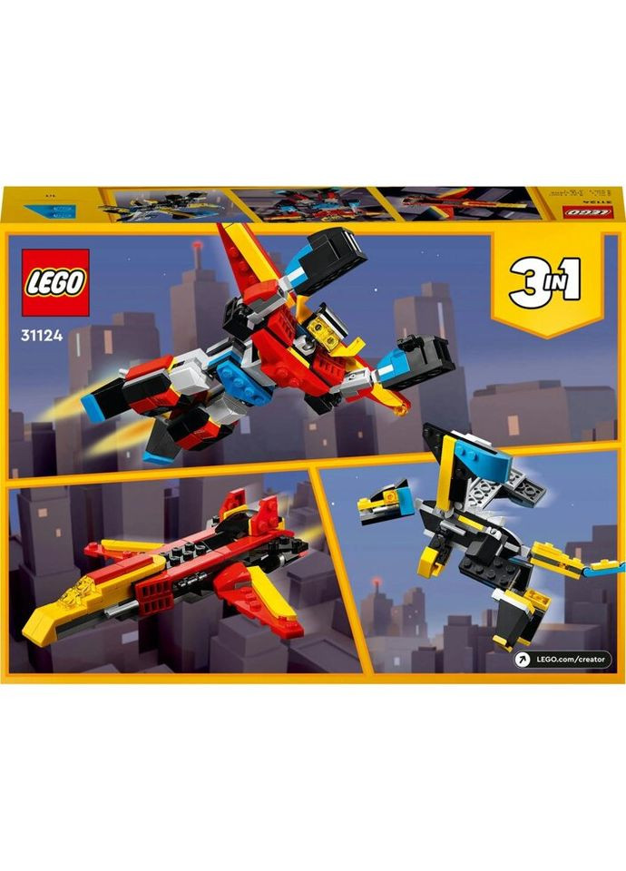 Конструктор Creator Суперробот 159 деталей (31124) Lego (281425456)