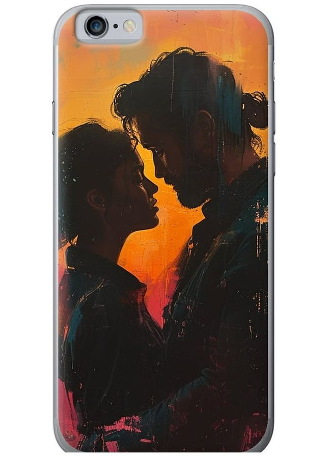 2D пластиковий чохол 'Кохання на полотні' для Endorphone Apple iPhone 6 (286764006)
