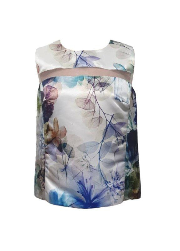 Молочная блуза молочный Kocca