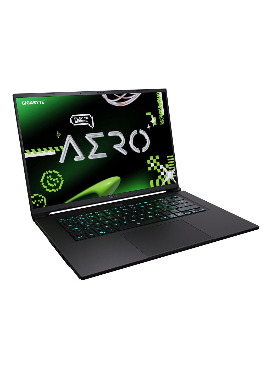 Ноутбук AERO X16 16.0 QHD+ 165Hz, AMD Krachen R7, 16GB, F1TB, NVD5060-8, W11, бело черный Gigabyte (361965797)