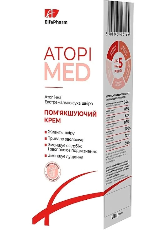 Смягчающий крем для лица и тела Atopi Med Cream 75ml (1386913-20821748) Elfa Pharm (381969453)