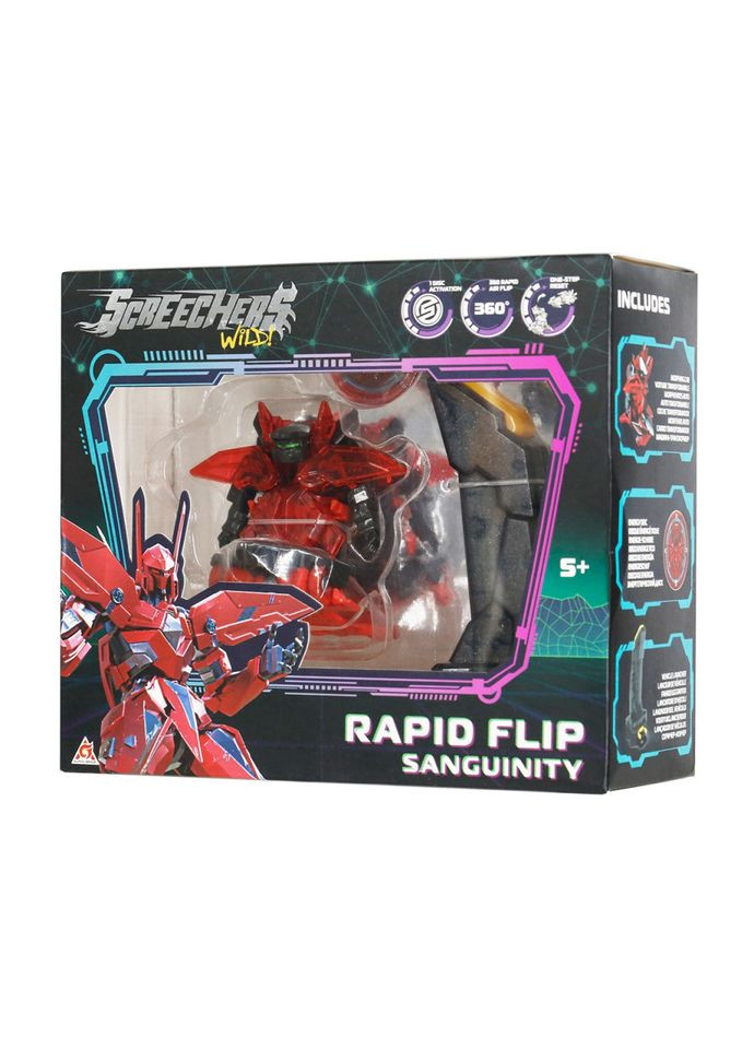 Ігровий набір "S5 L0.5 Сенгвініті" Screechers Wild! EU686101B запускач, машинка-трансформер No Brand (326840790)