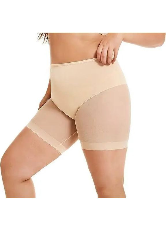 Стильные велосипедки с утяжкой живота, Удлиненные сетчатые шортики против натирания бедер, Белье для женщин No Brand велосипедки з утяжкою живота чорний (360428726)