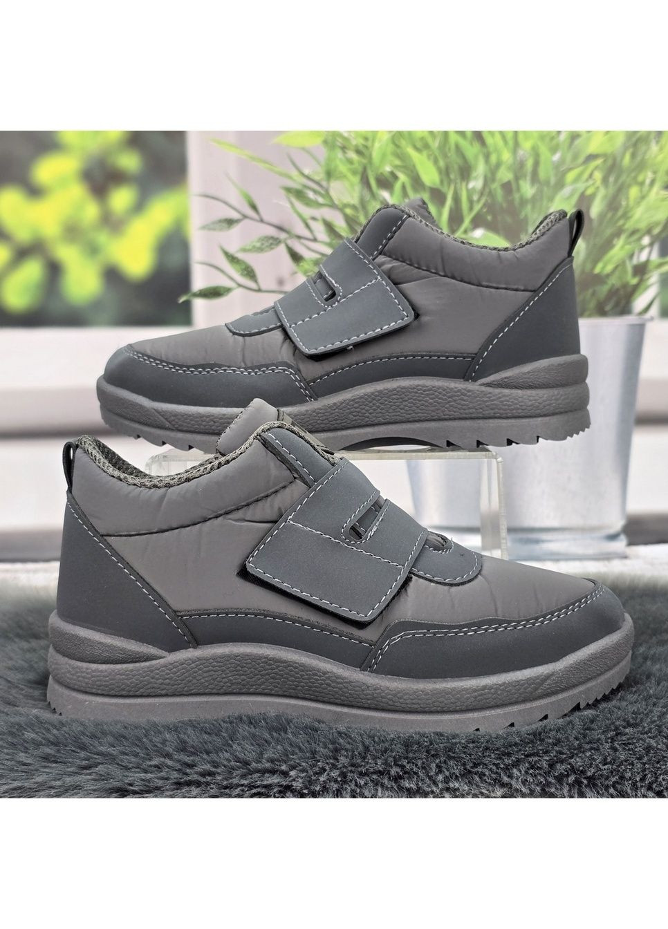 Зимние кроссовки женские зимние кредо на меху Kredo тканевые