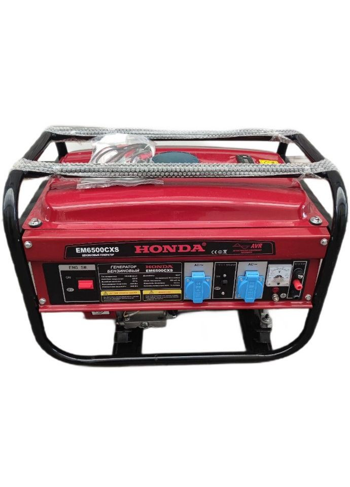 Электрогенератор бензиновый 3.5 кВт медная обмотка/ручной стартер (1976316542) Honda EM6500CXS (328261690)