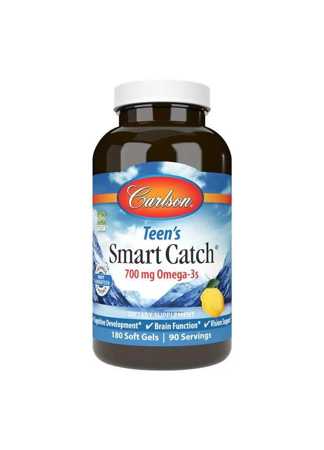 Жирні кислоти Smart Catch Teen's, 180 капсул Carlson Labs (378791416)
