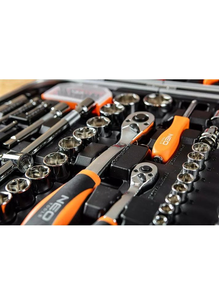 Набор инструментов, диэлектрический, 108шт, для электрика 1000В, CrV, кейс (01-310-1) Neo Tools (362210712)