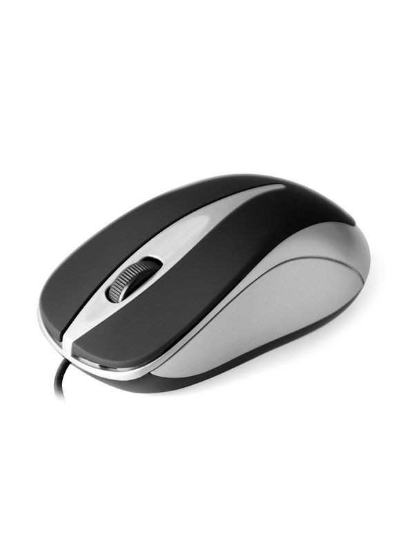 Мишка Plano, 3кн., 800dpi, срібляста Media-Tech (352528404)