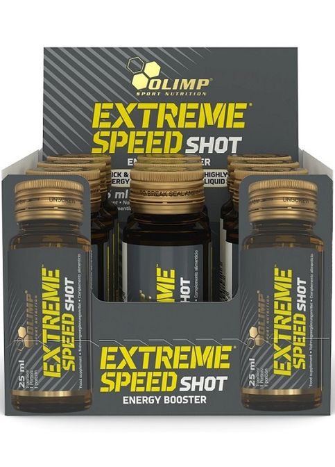 Olimp Nutrition Extreme Speed Shot СТЕКЛО БЛОК 9 х 25 ml Olimp Sport Nutrition (292285397)