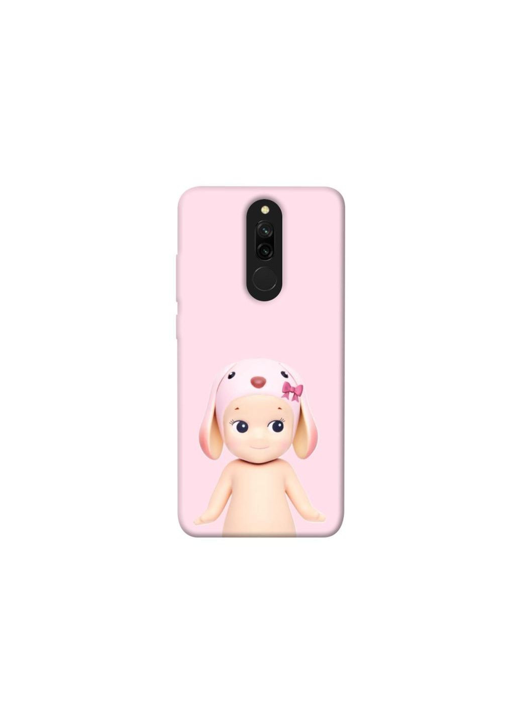 Чехол на Xiaomi Redmi 8 Pink Ribbon Hop Frontalka (352205248)