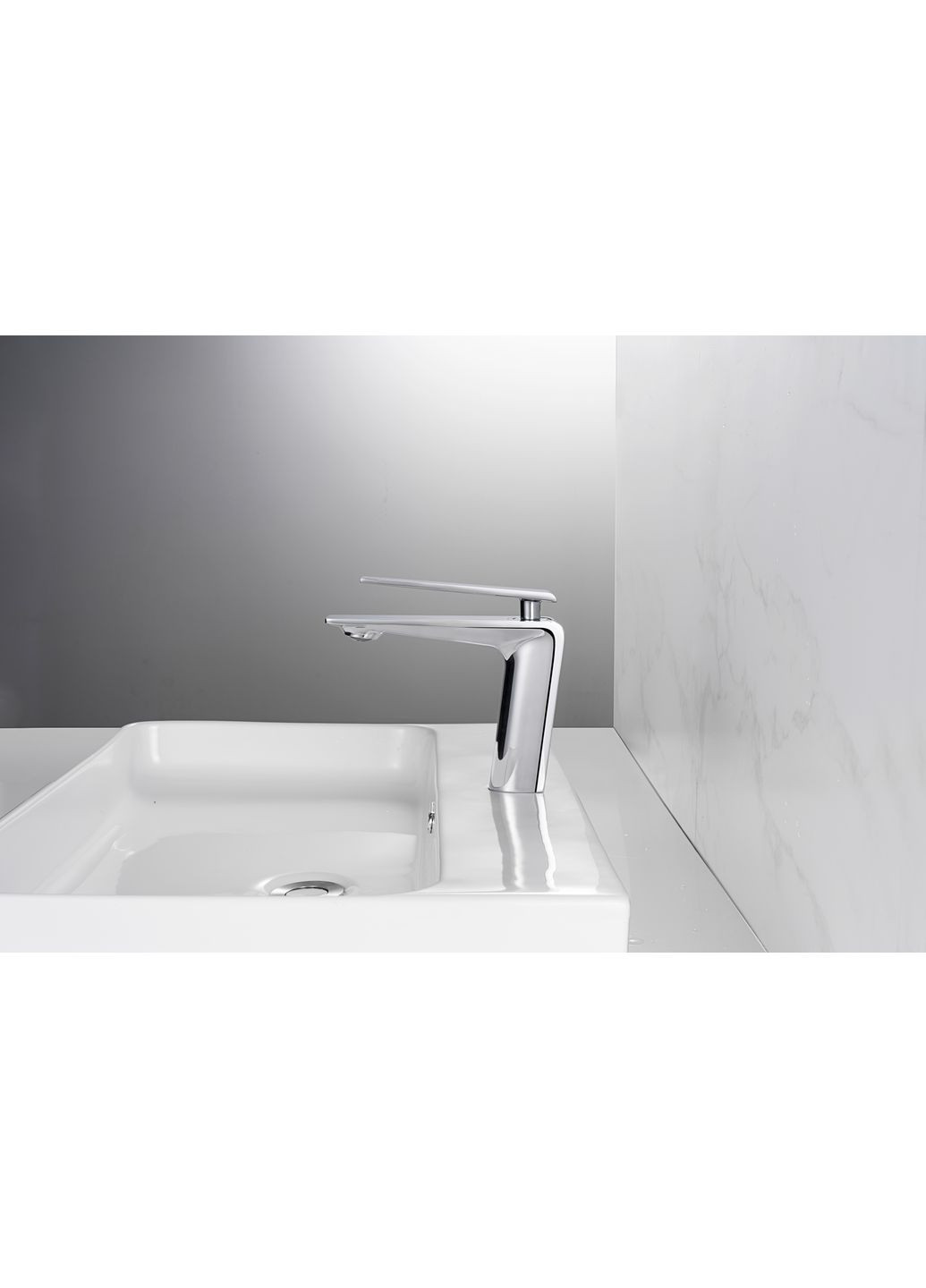 Хромований кран на раковину Nett ZH-33 (371773428)