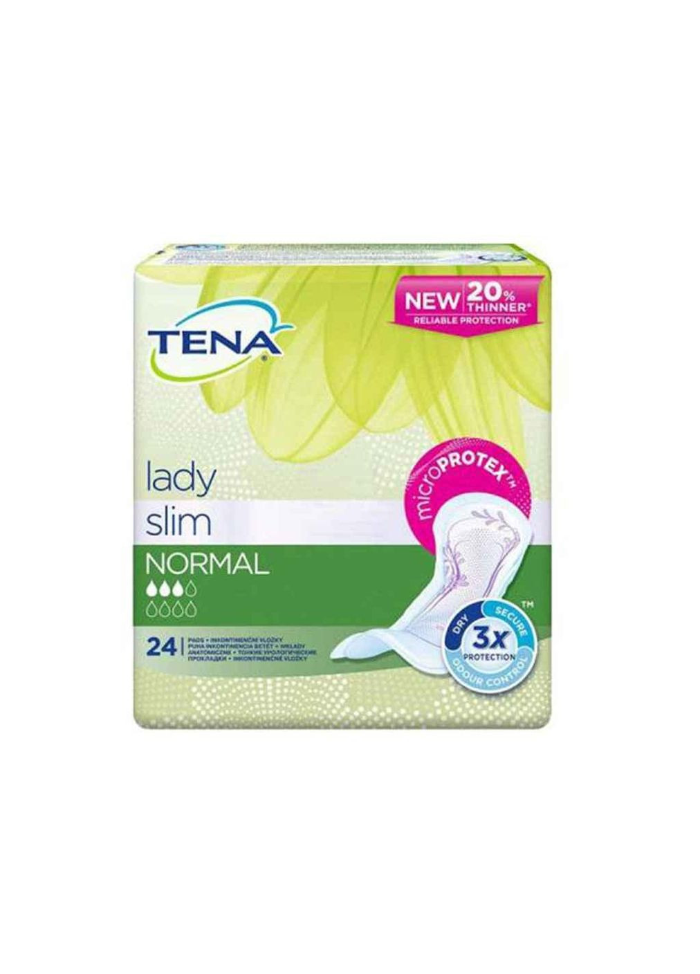 Урологічні прокладки Lady Slim Normal 24 шт ТМ Tena (303808760)