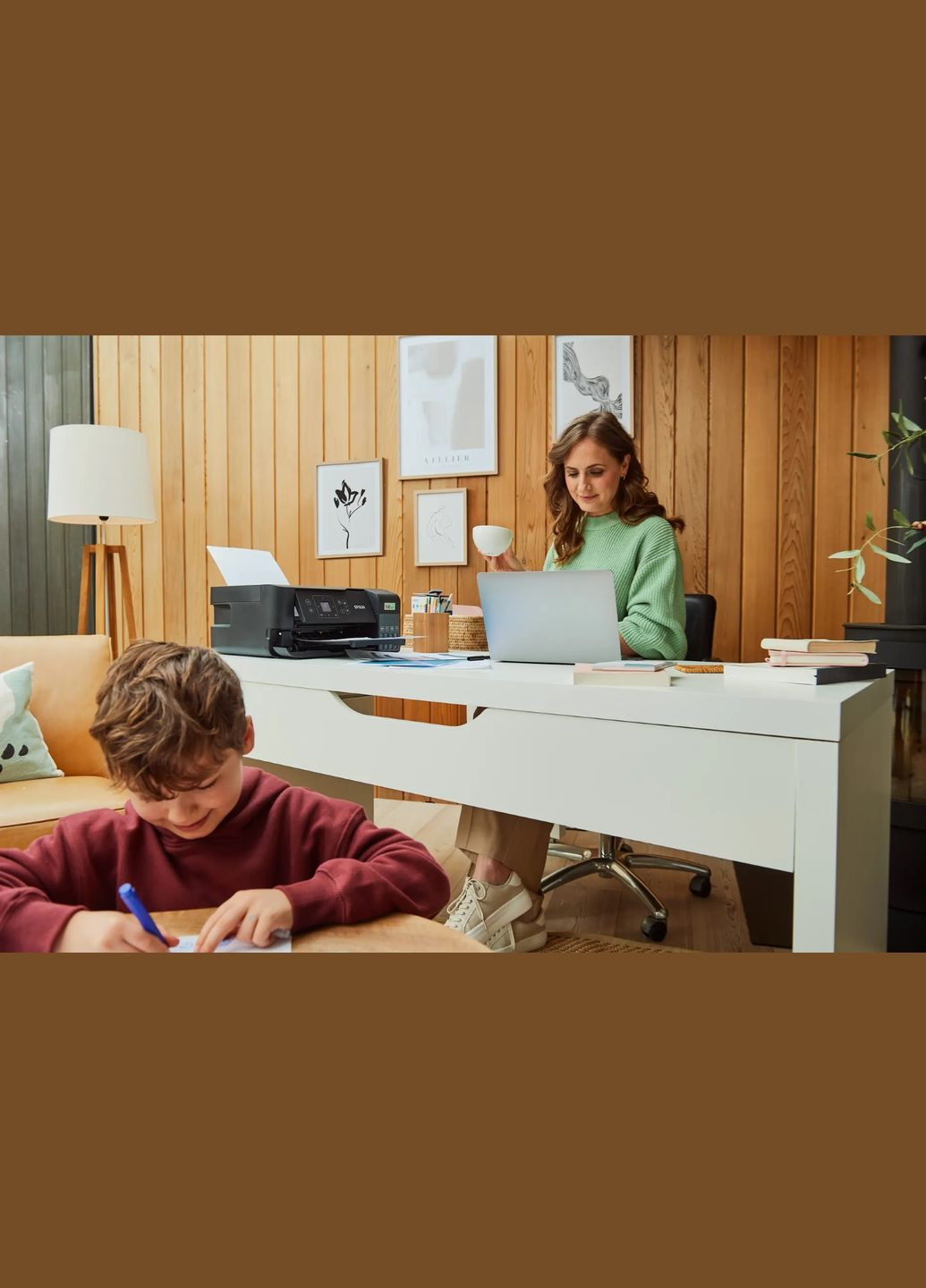 МФУ ink color A4 EcoTank L3560 33_20 ppm USB WiFi 4 inks Epson (316391693)