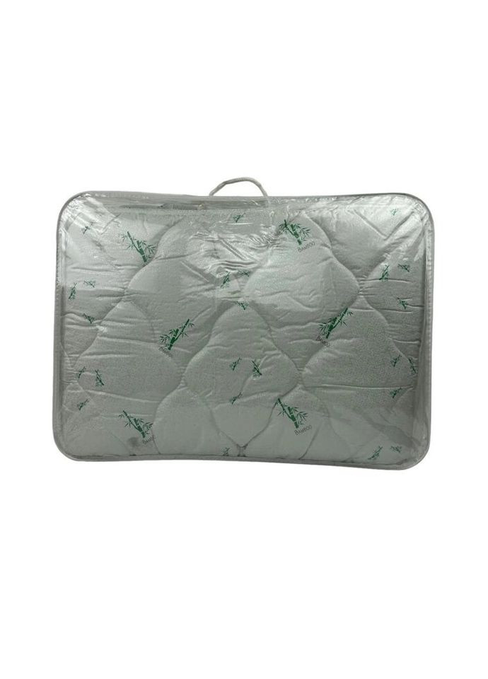 Одеяло полуторное закрытое Bamboo 20351 150х210 см белое Arda (335584842)