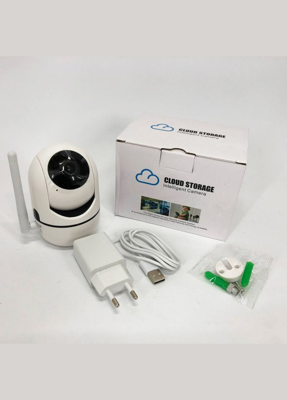 Бездротова поворотна IP камера WiFi microSD Y13G 1mp з розпізнаванням облич UKC (364665059)