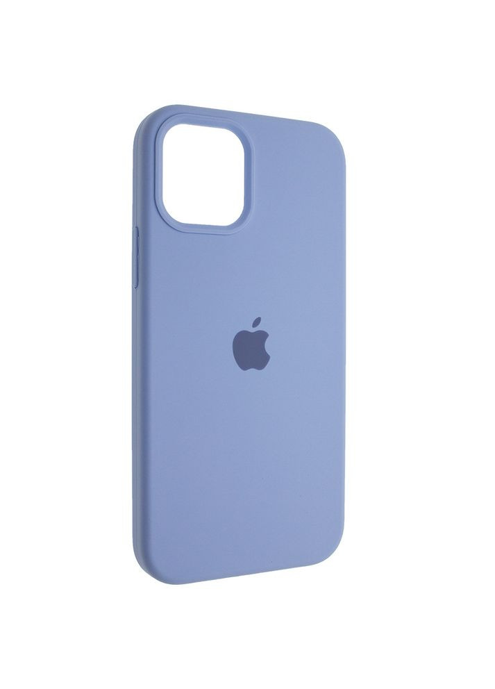 Чохол iPhone 12 Pro, Silicon Case - Кремово-ліловий №5 Foxconn (338832688)