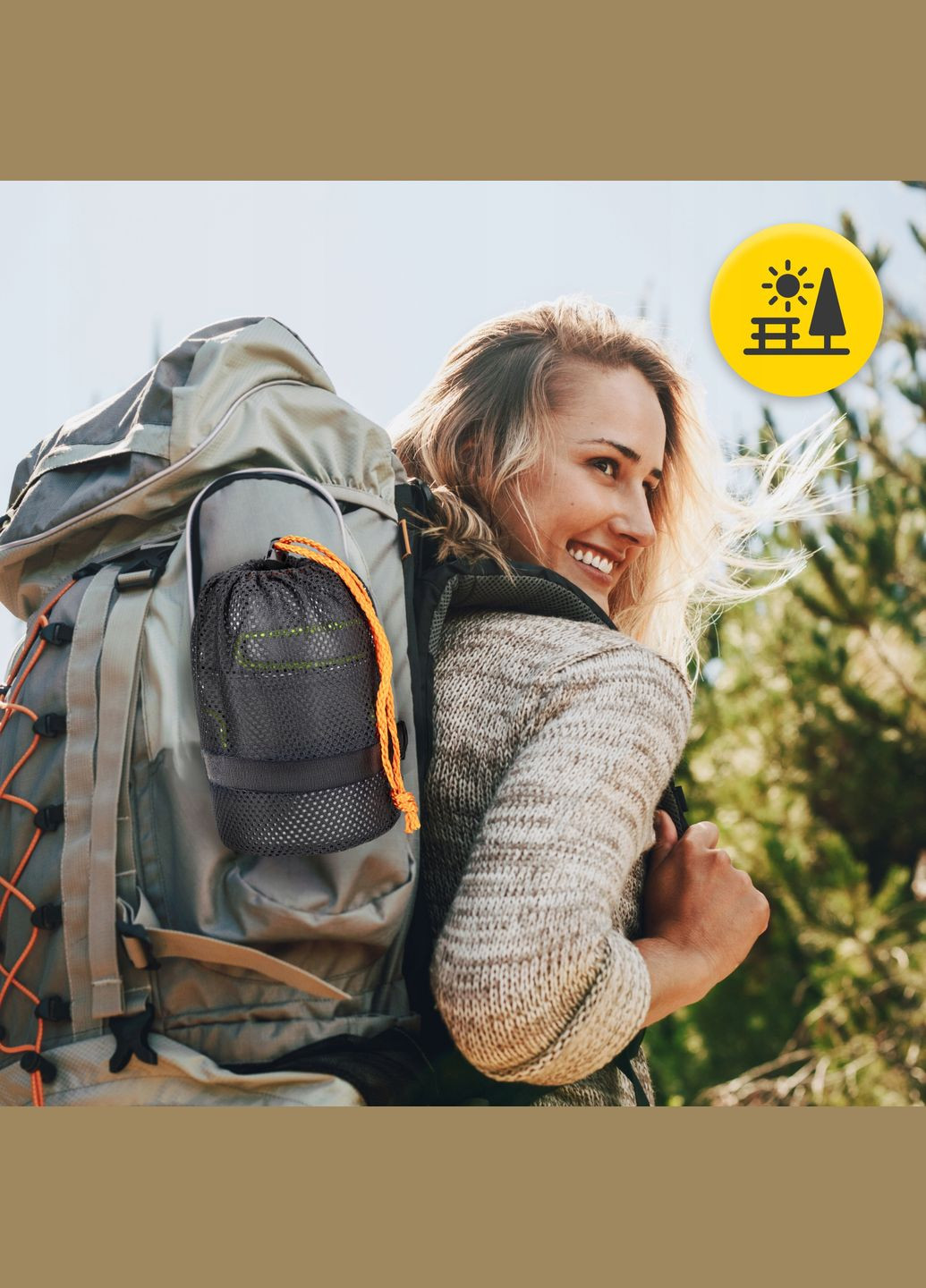 Набор посуды для кемпинга складной 5 шт 1.2 л Grey (P-5907739316813) Mountain Goat (345647630)