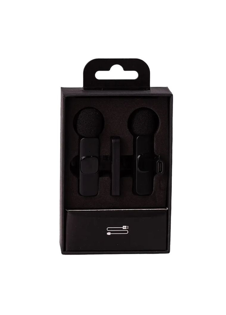 Петличка для телефона беспроводная набор 2 шт блютуз микрофон петличный с шумоподавлением GDK XuanLiYuan (315517202)