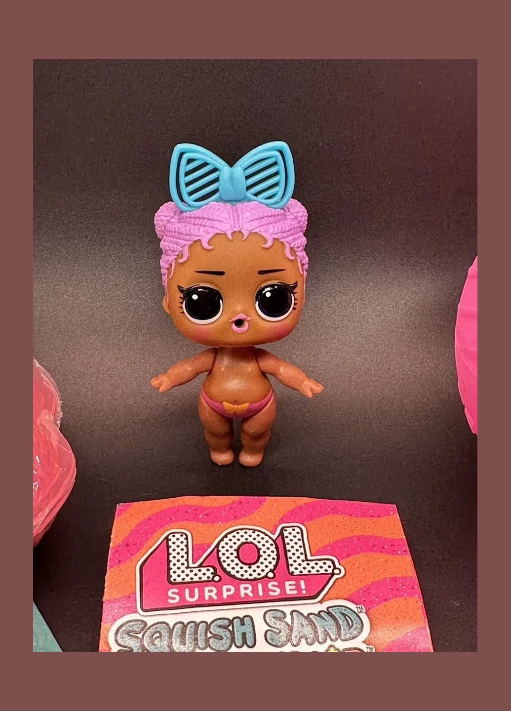 Игровой набор Lol Surprise! Squish Braids beauty Sand Magic Hair Tots- with Collectible Doll, Лол сквиш кукла лол L.O.L. Surprise! (323480814)