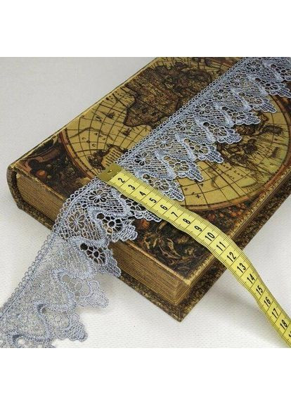 Кружево макраме 6CM (13M) Цвет - Серый (729-51-003) Plus-plus (352747793)