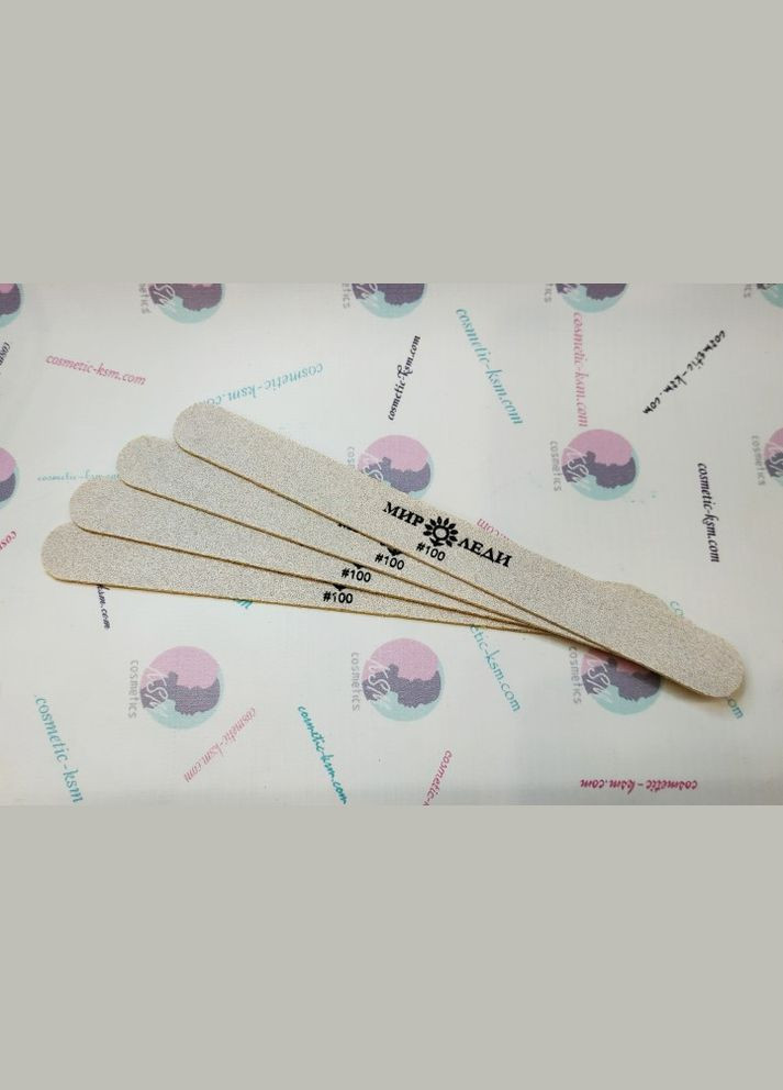 Змінний файл на піні 1 мм абразив для пилки Світ Леді до великої металевої основи прямої форми 18х1,7 см. Мир Леди (299385990)