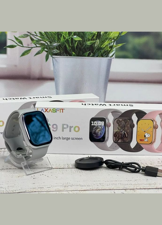 Смарт годинник S9 PRO 45/49 мм 2.19 повідомлення голосовий виклик калькулятор для андроїд і айфона Smart Watch (335081599)