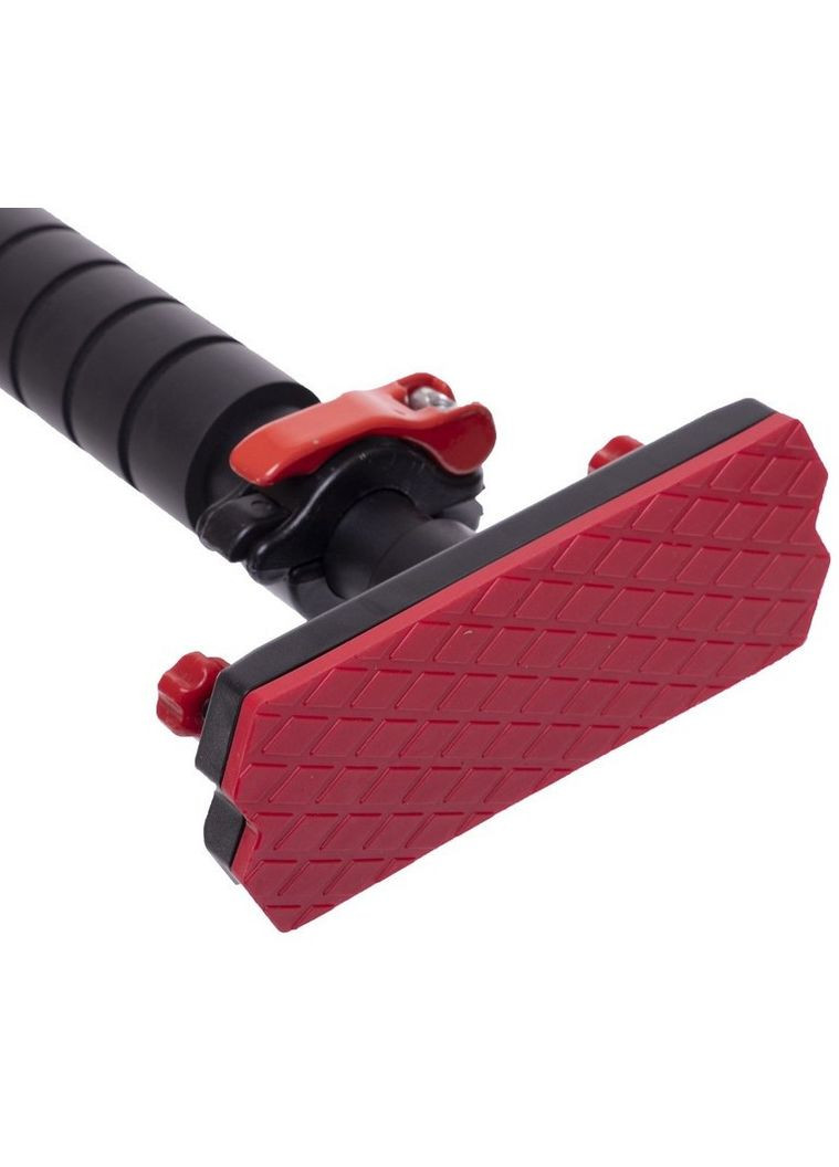 Турник в дверной проем раздвижной Fit 6185 размер 60100см Black-Red Cima (311200756)